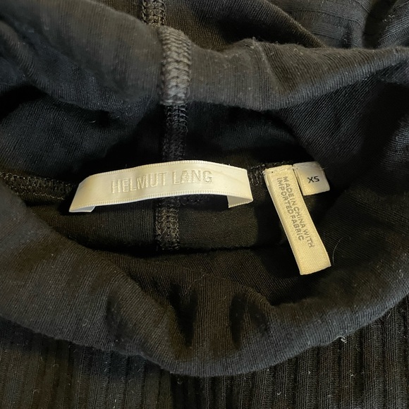 Helmut Lang Ribbed T-shirt Turtleneck - Picture 2 of 5